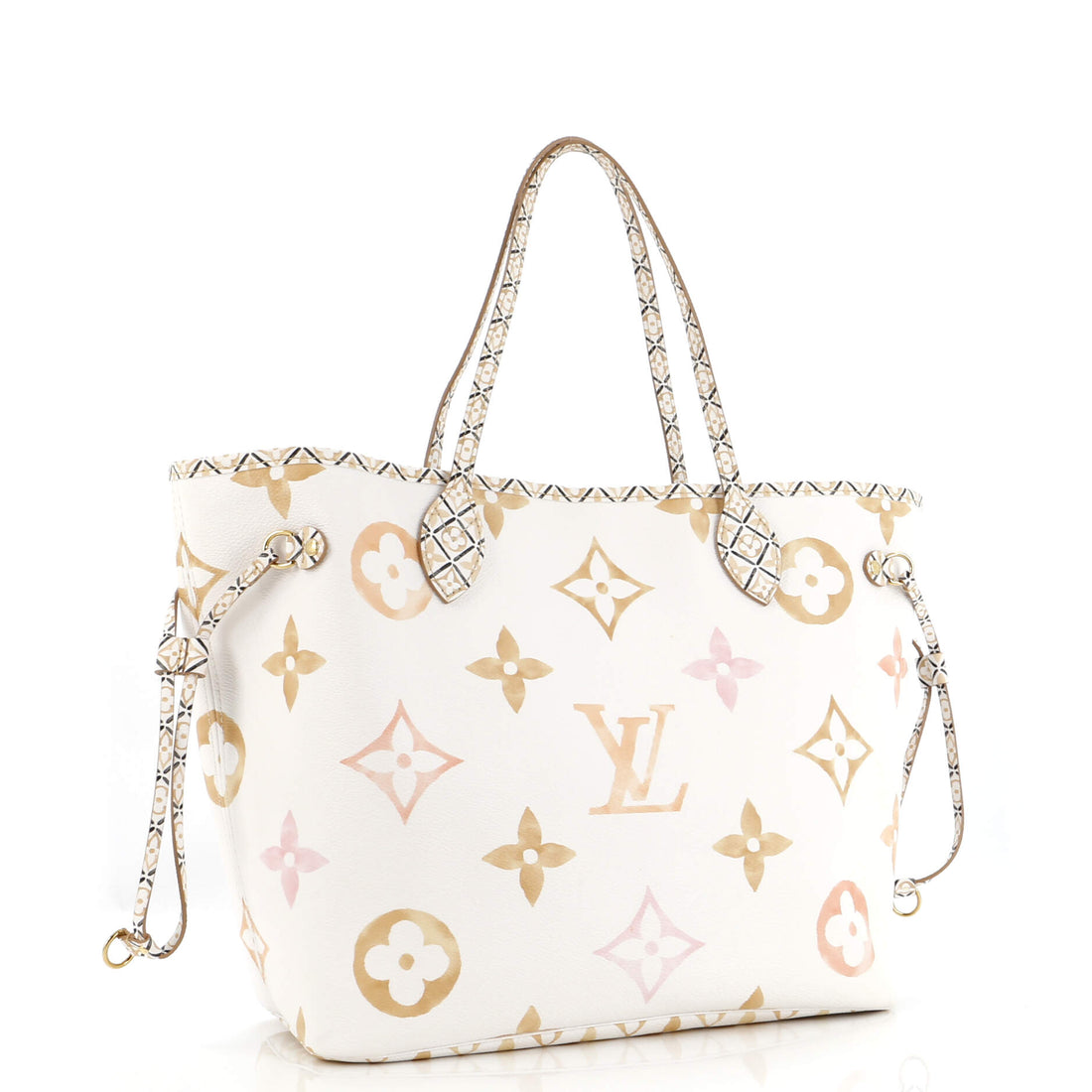 Louis Vuitton Neverfull NM Tote By The Pool Monogram Watercolor Giant MM