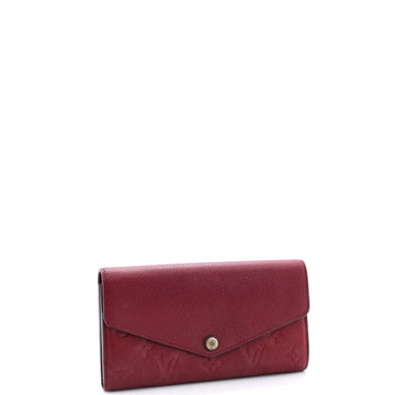 Louis Vuitton Sarah Wallet NM Monogram Empreinte Leather