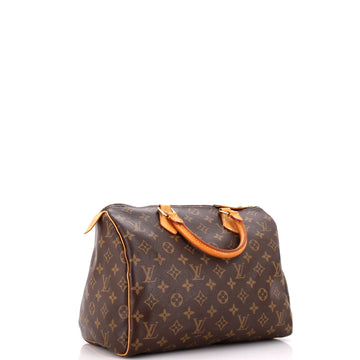 Louis Vuitton Speedy Handbag Monogram Canvas 30