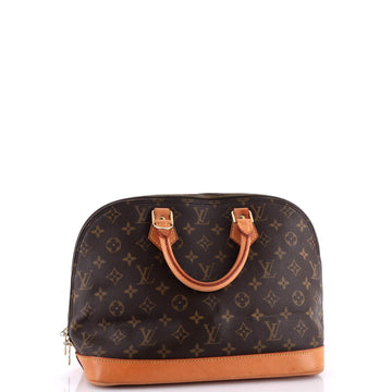 Louis Vuitton Vintage Alma Handbag Monogram Canvas PM