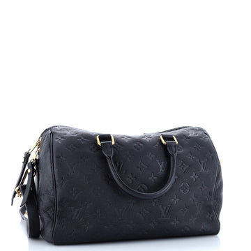Louis Vuitton Speedy Bandouliere NM Bag Monogram Empreinte Leather 30