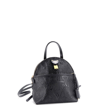 Louis Vuitton Moon Backpack Embossed Monogram Midnight Canvas