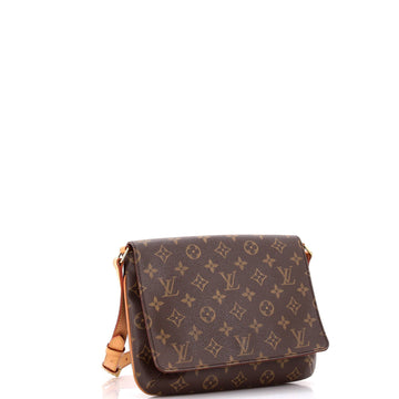 Louis Vuitton Musette Tango Handbag Monogram Canvas