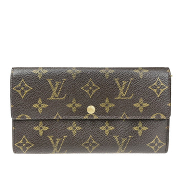 Louis Vuitton Porte Monnaie Cit  Canvas Wallet