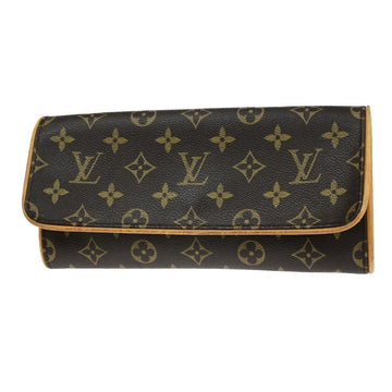 Louis Vuitton Pochette Twin  Canvas Clutch Bag