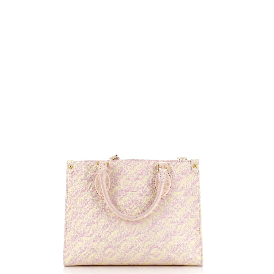 Louis Vuitton OnTheGo Tote Stardust Monogram Empreinte Leather PM