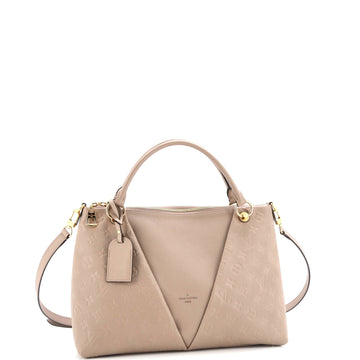 Louis Vuitton V Tote Monogram Empreinte Leather MM