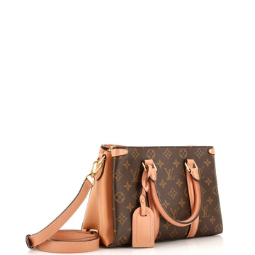Louis Vuitton Soufflot Tote Monogram Canvas with Leather BB