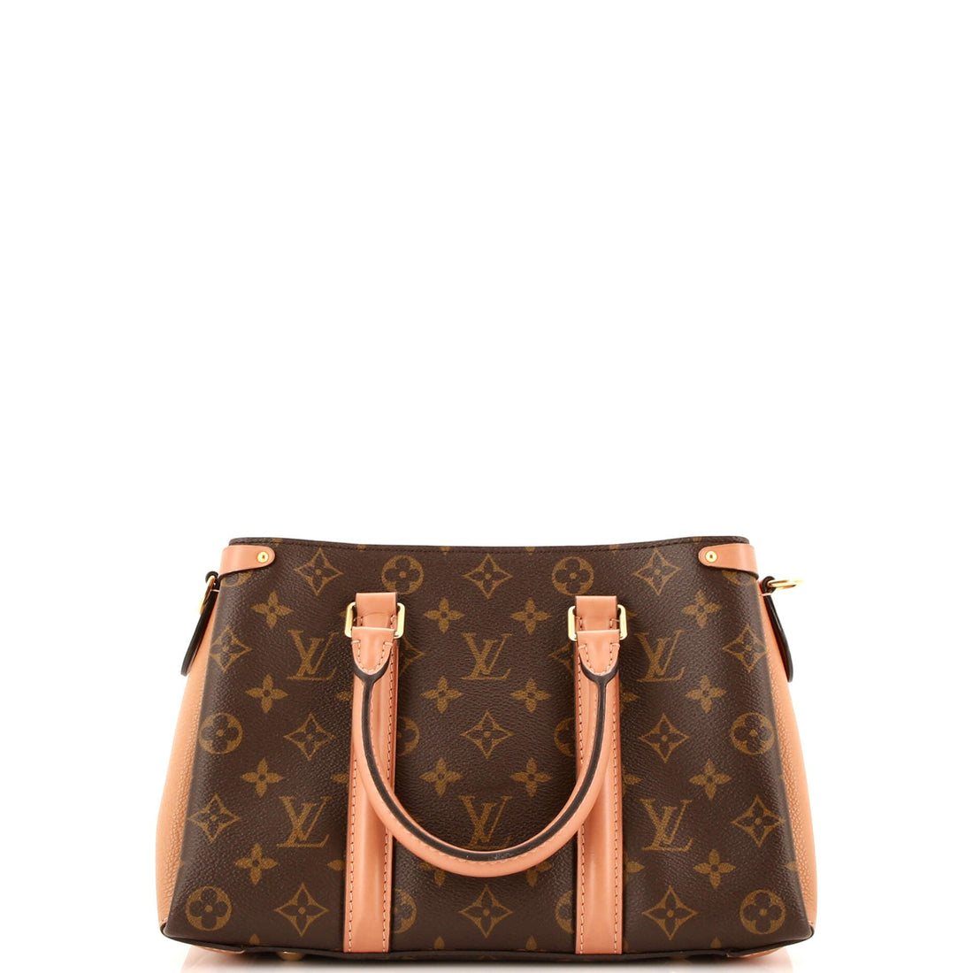 Louis Vuitton Soufflot Tote Monogram Canvas with Leather BB