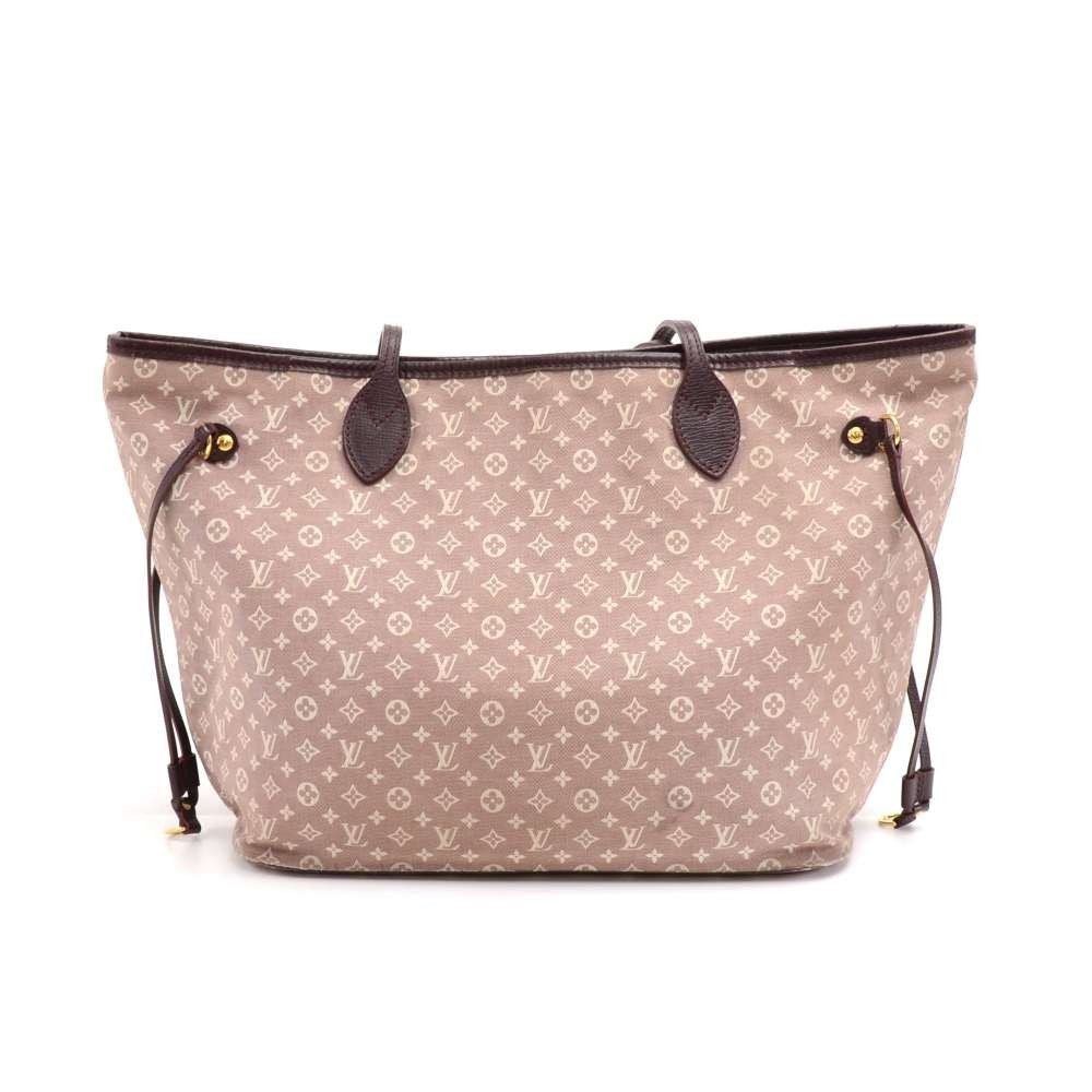 Louis Vuitto Neverfull MM Mini Lin Canvas Tote Bag