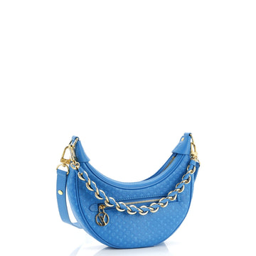 Louis Vuitton Loop Handbag Nanogram Embossed Leather