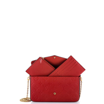 Louis Vuitton Felicie Pochette Monogram Empreinte Leather