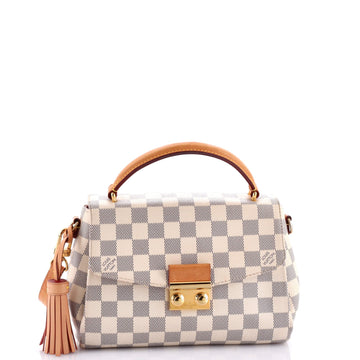 Louis Vuitton Croisette Handbag Damier