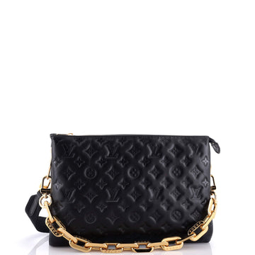 Louis Vuitton Coussin Bag Monogram Embossed Lambskin MM