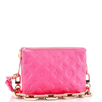 Louis Vuitton Coussin Bag Monogram Embossed Lambskin BB