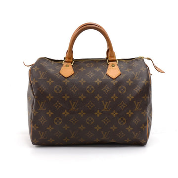 Louis Vuitto Speedy 30 Monogram Canvas Handbag