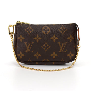 Louis Vuitto Mini Pochette Accessoires Monogram Canvas Bag
