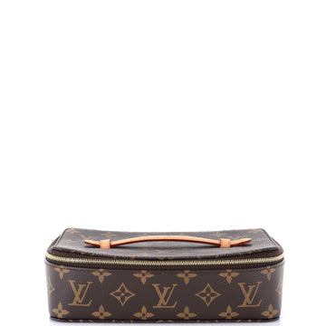 Nice Jewelry Case Monogram Canvas