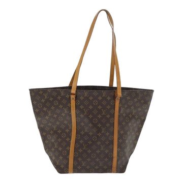 Louis Vuitton Shopping  Leather Tote Bag