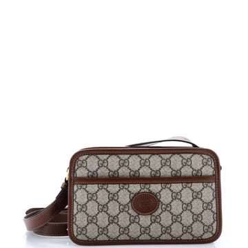 Interlocking G Patch Camera Bag EC Coated Canvas Mini