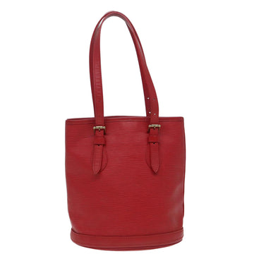 Louis Vuitton Bucket Pm  Leather Shoulder Bag