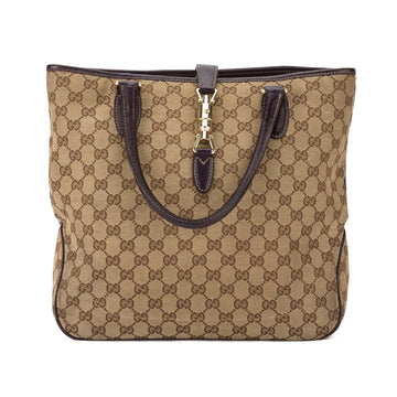 G*G Beige and Purple CS Supreme Tote Bag (Pre Owned)