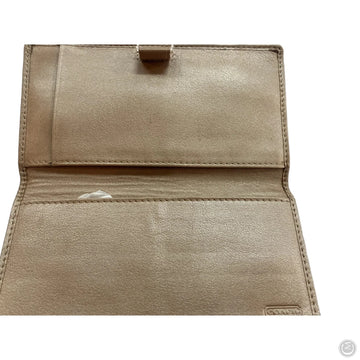 Check book designer By Coach, Size: Small