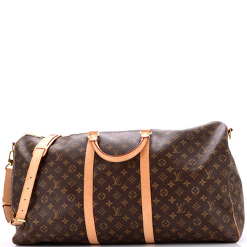 Keepall Bandouliere Bag Monogram Canvas 60