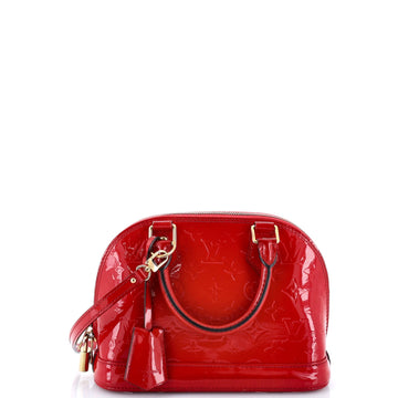 Alma Handbag Monogram Vernis BB