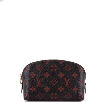 Cosmetic Pouch Monogram Tomette Canvas PM