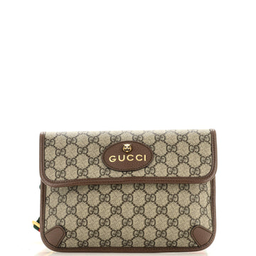 Neo Vintage Flap Belt Bag EC Coated Canvas