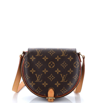 Tambourine Handbag Monogram Canvas