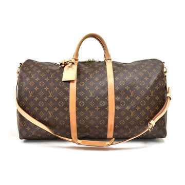 Louis Vuitto Keepall 60 Bandouliere Monogram Canvas Bag