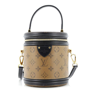 Cannes Handbag Reverse Monogram Canvas