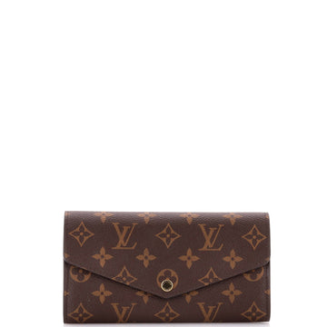 Sarah Wallet NM Monogram Canvas