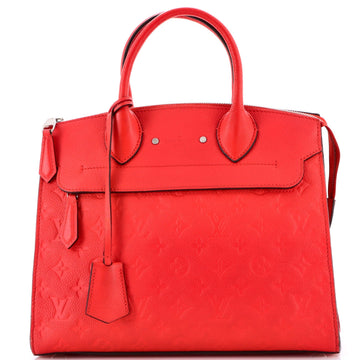 Vaneau Handbag Epi Leather MM