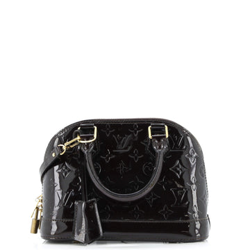 Alma Handbag Monogram Vernis BB