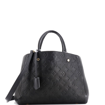Montaigne Handbag Monogram Empreinte Leather MM