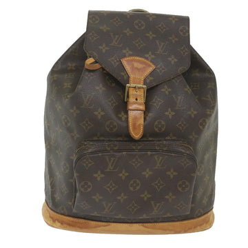 Louis Vuitton Montsouris  Canvas Backpack Bag