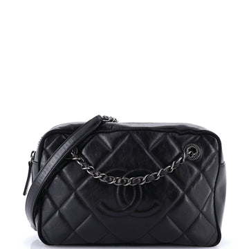 Ballerine Camera Case Bag Quilted Calfskin Medium