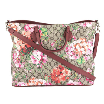 G*G Soft CS Supreme Canvas Blooms Tote Bag (New with Tags)