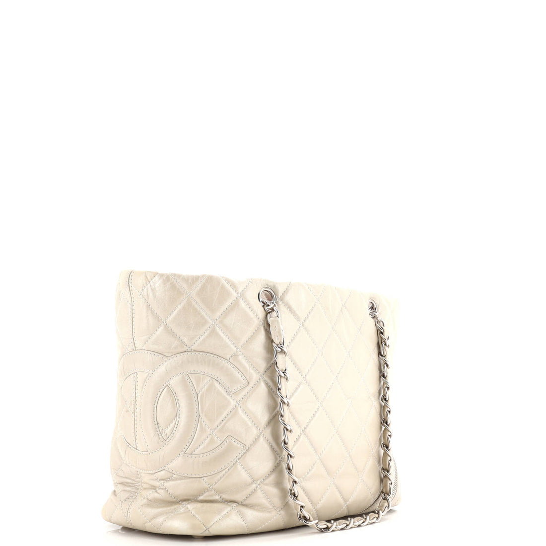 Cotton Club Tote Quilted Aged Calfskin Large
