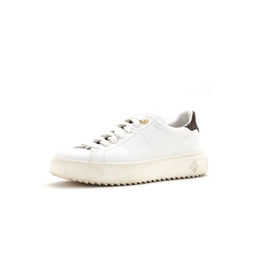 Women's Time Out Sneakers Monogram Embossed Leather