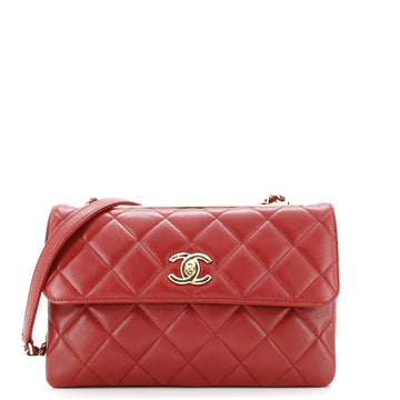 Trendy CC Flap Bag Quilted Lambskin Medium