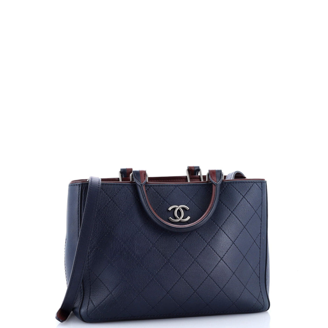 So Light Shopping Tote Stitched Bullskin Medium