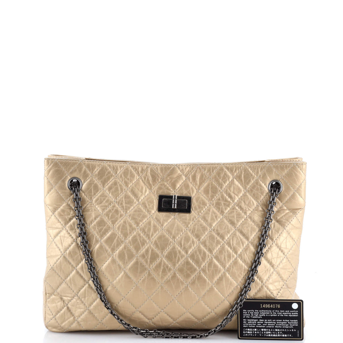 Reissue 2.55 Tote Quilted Aged Calfskin