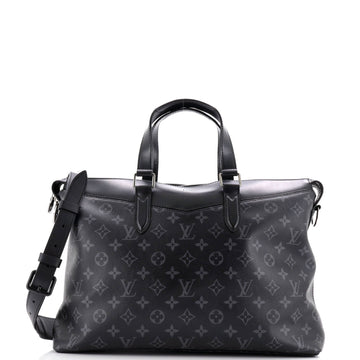 Explorer Briefcase Monogram Eclipse Canvas