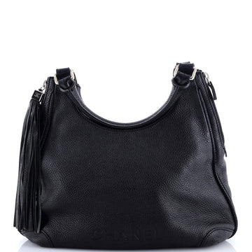 Lax Shoulder Bag Pebbled Leather Large