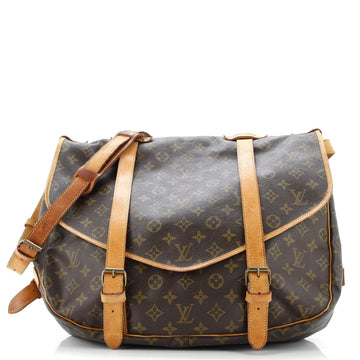 Saumur Handbag Monogram Canvas 43