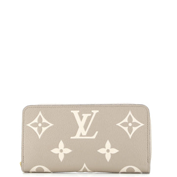 Zippy Wallet Bicolor Monogram Empreinte Giant